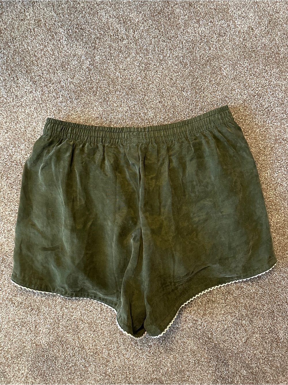 aerie Olive Green High Waist Women's Shorts
